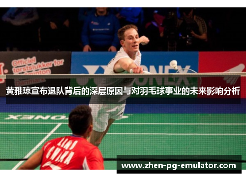 黄雅琼宣布退队背后的深层原因与对羽毛球事业的未来影响分析